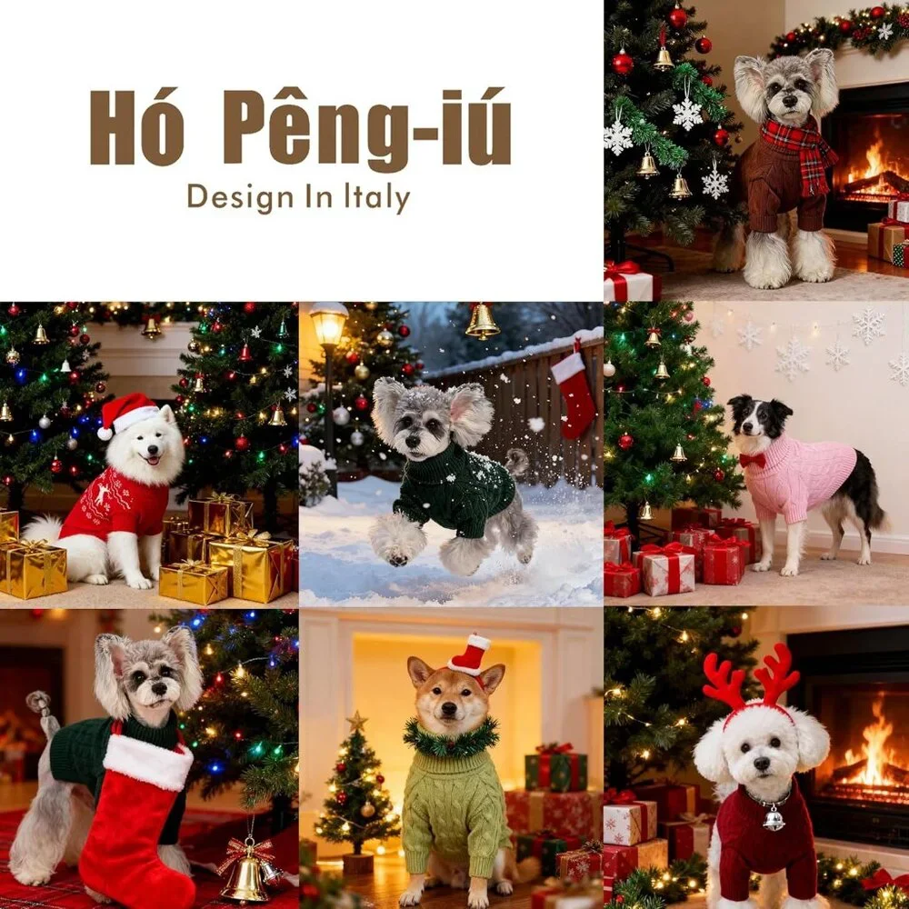 Warm Dog Winter Coat w/Sleeves S
